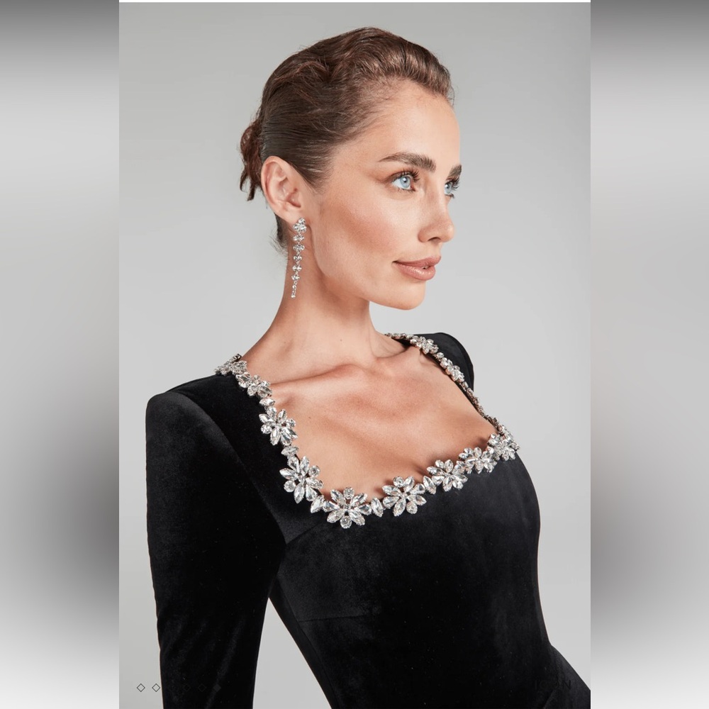 Nadine Merabi Kimberly Black Dress - Picture 3 of 12